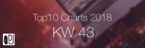 DJ Service Agentur Hamburg Top 10 Charts 2018 KW43